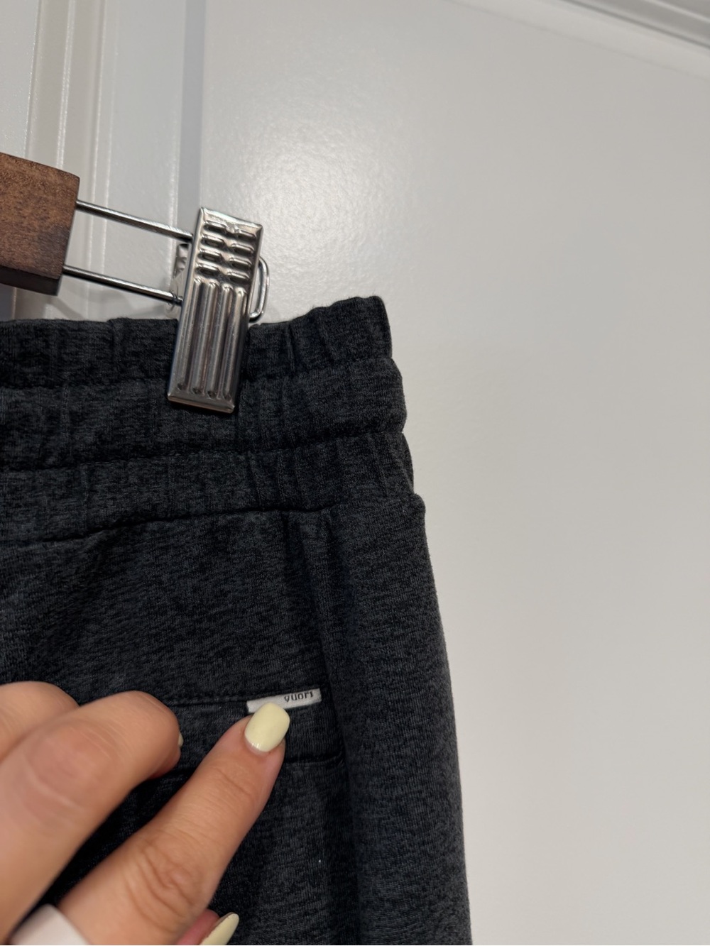 Vuori Charcoal Drawstring Joggers - Dark Gray Comfort Pants - Picture 2 of 3